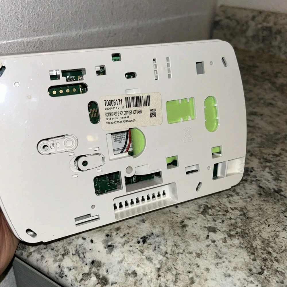 ADT security touchscreen